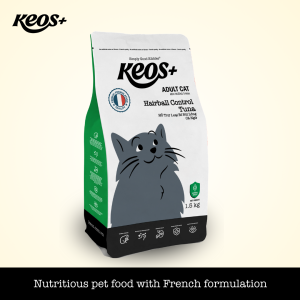 Keos+ Tuna Taste Hairball Management for Grownup Cats